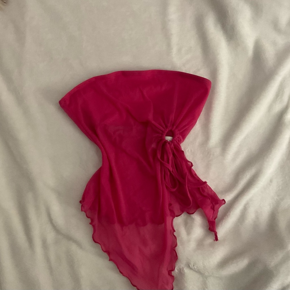 Beach-y Pink Women's Tube Top